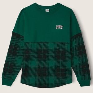 New Pink Varsity crew sweatshirt